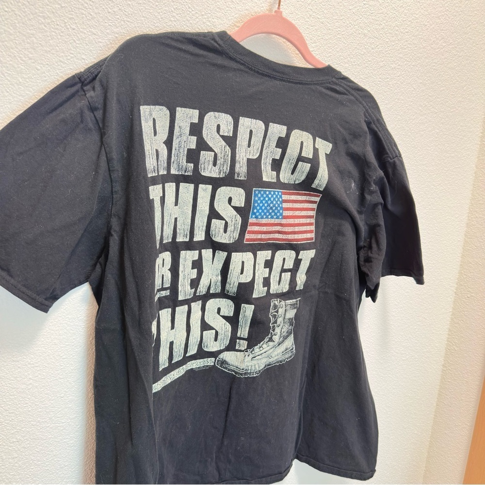 4/$20 Buck Wear Men’s X-Large Black Graphic T-Shirt Casual - Picture 5 of 8